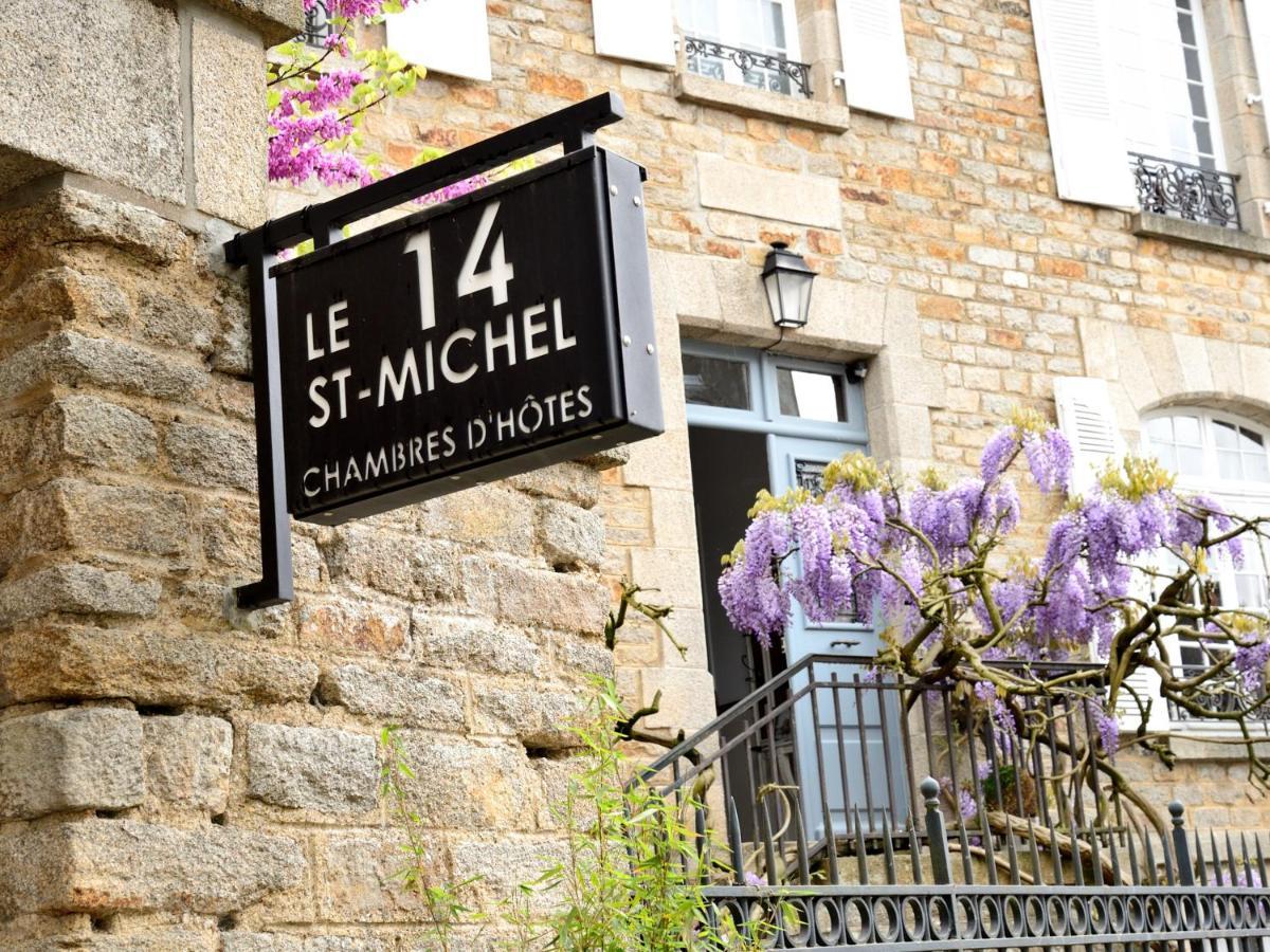 Le 14 St Michel Acomodação com café da manhã Josselin Exterior foto